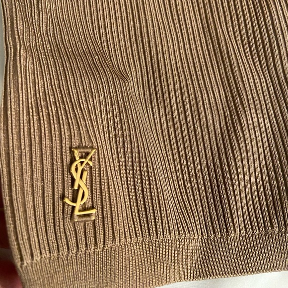 Saint Laurent logo ribbed bike short - new with tags- medium - Picture 3 of 6